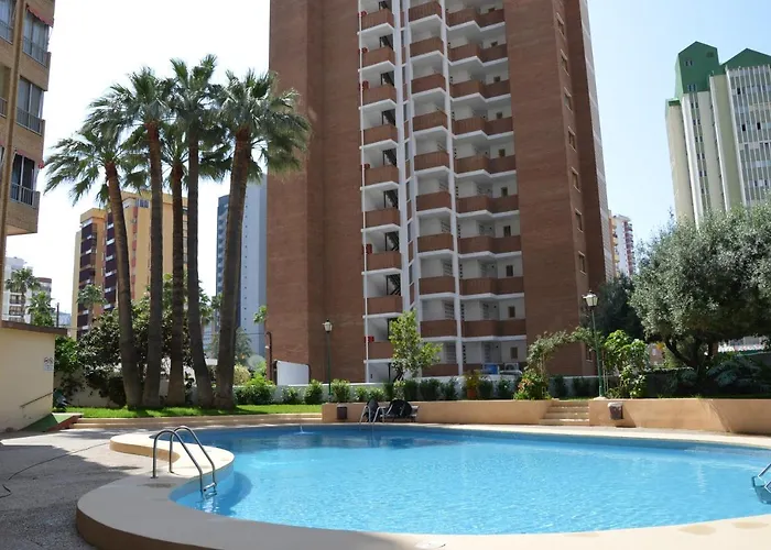 Karola 3c With Pool Apartmán Benidorm